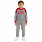 Conjunto Moletom Peluciado Infantil Menino Plush Cor:Cinza/VermelhoTamanho:4 Conjunto Moletom Peluciado Infantil Menino Plush Cor:Cinza/VermelhoTamanho:4