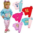 Conjunto moletom peluciado menina 02 ao 12