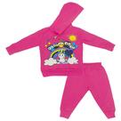 Conjunto Moletom Pink Estampa Arco Íris - Big Bless