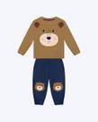 Conjunto Moletom Ursinho Bebê Menino Kyly 1002009
