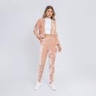 Conjunto Moletom Veludo Cropped Blusa Casaco Feminino