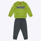 Conjunto Moletom Wolf Infantil Masculino Kyly 1000115