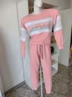 Conjunto Moleton cor Rosa Tam. P