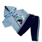 Conjunto Moleton Infantil Menino Com Capuz