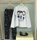 Conjunto moleton infantild/ capuz