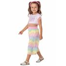 Conjunto Mon Sucré Infantil Sereia Calça Pantacourt Verão