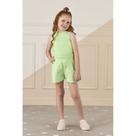 Conjunto Mon Sucre Lollipop Regata em Canelado e Shorts em Moletinho Conjunto Mon Sucre Lollipop Regata em Canelado e Shorts em Moletinho