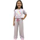 Conjunto Mon Sucré Soft Candy Calça Flare Lilás Inverno