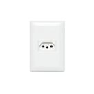 Conjunto Montado 4x2 Tomada Branco Thesi Bticino 2P+T M5A65S