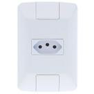 Conjunto Montado Aria 4X2 1 Tomada 20A 250V Tramontina