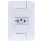 Conjunto Montado Aria 4X2 1 Tomada 20A 250V Tramontina