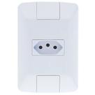 Conjunto Montado Aria 4x2 1 Tomada NBR 14136 10A 250V Tramontina