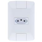 Conjunto Montado Aria 4x2 1 Tomada NBR 14136 10A 250V Tramontina
