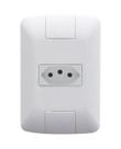 Conjunto Montado Aria 4x2 1 Tomada NBR 14136 20A 250V Tramontina