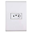 Conjunto Montado Liz 4x2 1 Tomada NBR 14136 20A 250V Tramontina