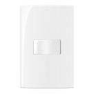 Conjunto Montado Sleek 4x2 Margirius com Interruptor Simples Horizontal 10A 250V Completo com Placa e Suporte Conjunto Montado Sleek 4x2 Margirius com Interruptor Simples Horizontal 10A 250V Completo com Placa e Suporte