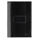 Conjunto Montado Sleek Ebony 4x2 1 Interruptor Simples Horizontal 10A 250v Margirius - Lcg Eletro