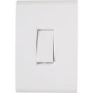 Conjunto Montado Tramontina Liz 4x2 com Interruptor Bipolar Vertical 250V Branco Conjunto Montado Tramontina Liz 4x2 com Interruptor Bipolar Vertical 250V Branco