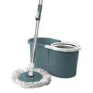 Conjunto Mop Rotatório Compact 9L Balde com Cesto Plástico e 1 Refil Azul Petróleo - Nobre Conjunto Mop Rotatório Compact 9L Balde com Cesto Plástico e 1 Refil Azul Petróleo - Nobre