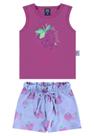 Conjunto Morangos para Menina Bee Loop