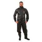 Conjunto Motoqueiro Bravo com Gola PVC Preto P - Pioneira, Tamanho: P Conjunto Motoqueiro Bravo com Gola PVC Preto P - Pioneira, Tamanho: P
