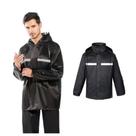 Conjunto Motoqueiro Capa de Chuva Motoboy Fita Refletiva