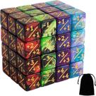 Conjunto MTG Counter Dice LAMJAM 48 unidades com bolsas de flanela