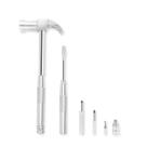 Conjunto multiferramentas YOUMI 6 em 1 Silver Hammer & Screwdriver
