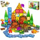 Conjunto mundial Magneverse Lava Dinosaur Dinosaur para crianças de 1 a 12 anos