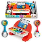Conjunto Musical de Presente Baby Einstein First Tunes Piano e Chocalhos Conjunto Musical de Presente Baby Einstein First Tunes Piano e Chocalhos