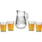 Conjunto Nadir Maracatu 4 Copos E 1 Jarra De 1,46 Litros Conjunto Nadir Maracatu 4 Copos E 1 Jarra De 1,46 Litros