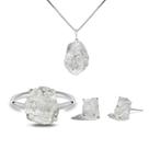 Conjunto Natura Quartzo Cristal