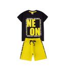 Conjunto NEON preto