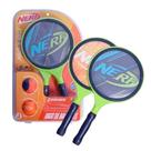 Conjunto Nerf Jogo De Raquetes Com 2 Bolinhas Jogo Divertido