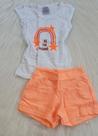 Conjunto ninando menina verão tamanho 01