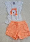 Conjunto ninando menina verão tamanho 02