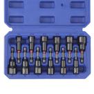 Conjunto Nut Driver WORKPRO Magnetic de 12 peças SAE 1/4-9/16"