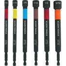 Conjunto Nut Setter Klein Tools 32930 Magnetic Impact, 6 peças
