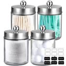 Conjunto organizador de armazenamento de toucador de banheiro Amolliar 4Pc
