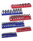 Conjunto organizador de soquete magnético VEVOR 6PCS 1/4", 3/8" e 1/2" Conjunto organizador de soquete magnético VEVOR 6PCS 1/4", 3/8" e 1/2"