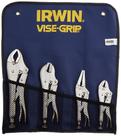 Conjunto original de 4 peças de alicate de fixação IRWIN VISE-GRIP (71)