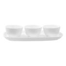 Conjunto p/ Servir Domus 4 peças Branco AF68-0572 - Oxford
