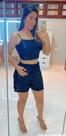 Conjunto paet preto tamanho p sly wear