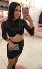 Conjunto paetê manga longa
