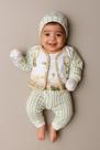 Conjunto Pagão Inverno Plush Quente e Confortável Para o Bebê Jungle