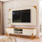 Conjunto Painel e Rack de TV Duna 182cm Linha Eras Madetec