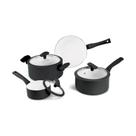 Conjunto Panela 4 Peças Preta PA300-4PR - Hercules