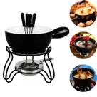 Conjunto Panela Para Fondue Cerâmica 8 Peças Lausanne 700 Ml