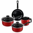 Conjunto Panelas 4 Peças Antiaderente Cerâmico Hércules
