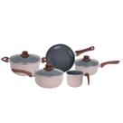 Conjunto Panelas Inducao Ceramico 5 Pecas Matera Vista Home.
